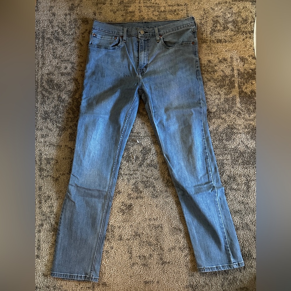 Levi’s 502 blue jeans